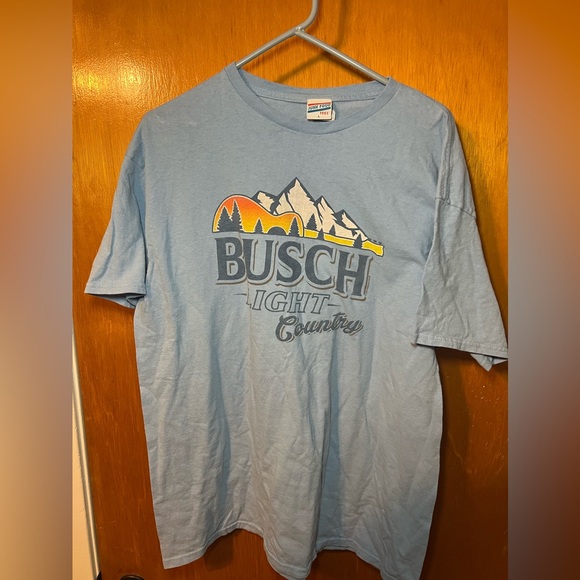Busch Light Country Men’s T-Shirt - Picture 1 of 5
